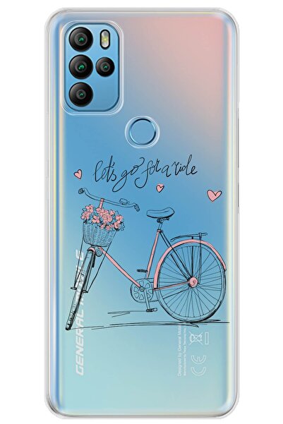 General Mobile Gm 21 Pro Kılıf 0.4mm Lazer Kesim Silikon Kapak Bike Like