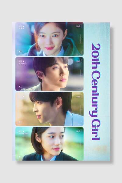 Mudi Store 20th Century Girl - 20?? ?? Film Poster Çerçevesiz Yüksek Kalite Film Afiş Duvar Poster