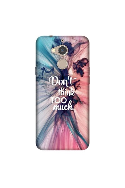 General Mobile Gm 8 Case 0.4mm Laser Cut Silicone Cover Too Much