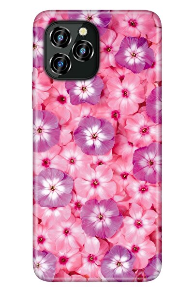 oukitel C21 Pro Kılıf Silikon Desenli Resimli Uv Kapak Çiçekli Sss