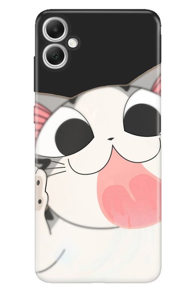 Cekuonline Case for Samsung Galaxy A06 A06 Phone Case with Print Fat Cat