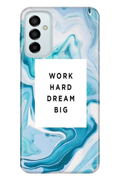 Cekuonline حافظة متوافقة مع هاتف Galaxy M23، غطاء سيليكون مقطوع بالليزر 0.4 م...