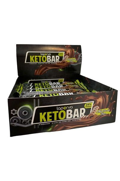 Laperva Keto Bar, Milk Chocolate, Box of 20 Bars