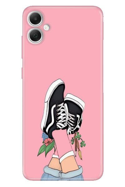 Cekuonline Case for Samsung Galaxy A06 A06 Phone Case Printed Pink College
