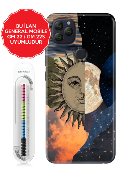 General Mobile Gm 5 8 9 10 20 21 22 22s 23 24 Era 30 50 Pro Plus Kılıf Sunny