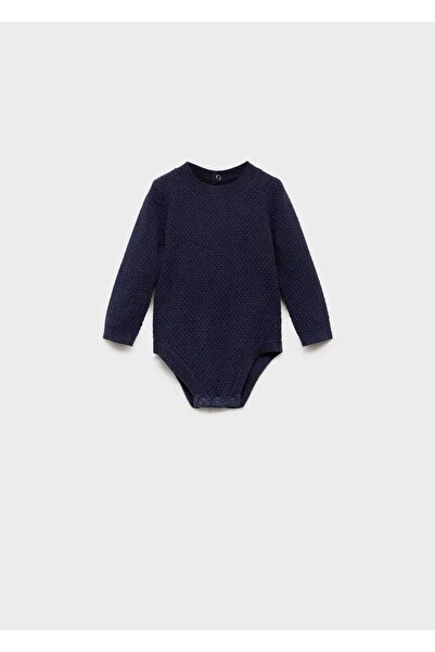 MANGO Baby Πλεκτό Ολόσωμο Κοστούμι