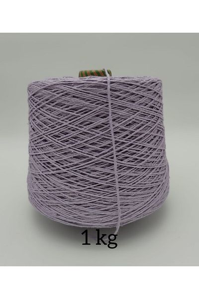 kumasfabrik (1 Kg) fire de tricotat manual din bumbac/fir de motiv/fir de perforare/fir amigurumi-culoare liliac