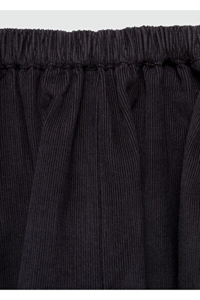 MANGO Baby Fitilli kadife şort