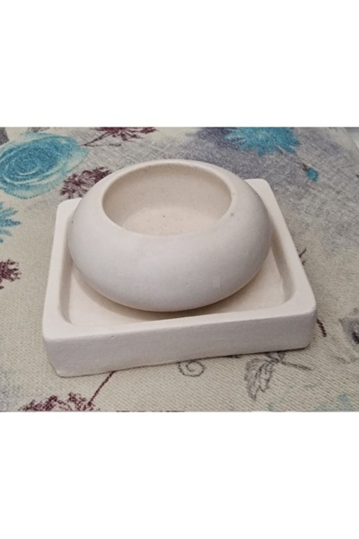morlalem m Kare Altlık ve Yuvarlak Tealight Mumluk Silikon Kalıp K-1366, Koku...