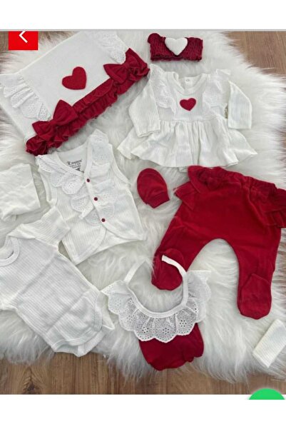 cayzen BEBE %100 PAMUK HASTANE ÇIKIŞI SETİ YENİDOĞAN BEBEK 0YAŞ