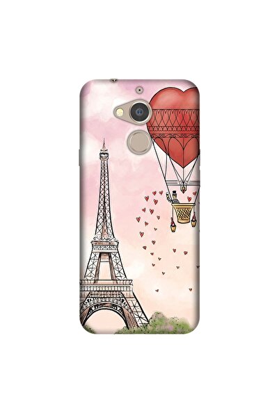 General Mobile Gm 8 0.4 mm Lazer Kesim Silikon Kapak Eiffel