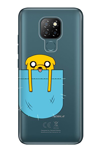 General Mobile Gm 20 Kılıf 0.4mm Lazer Kesim Silikon Kapak Cep Dog