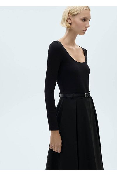 MANGO Woman BELT DRESS
