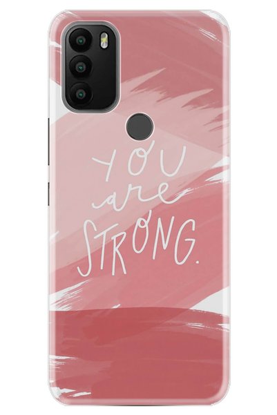 General Mobile Gm 21 Plus Compatible Case 0.4mm Laser Cut Silicone Cover You ...