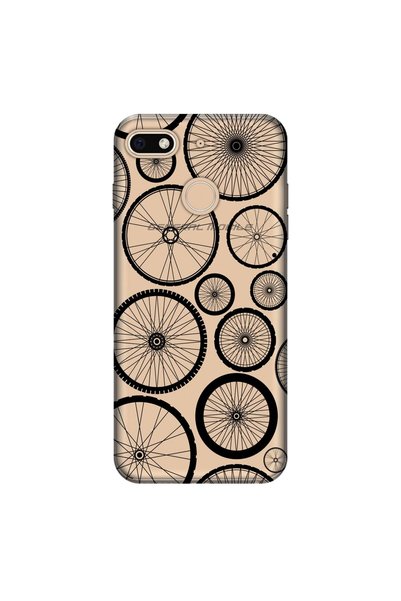 General Mobile Gm 8 Go Compatible Case 0.4mm Laser Cut Silicone Cover Pedal Bike