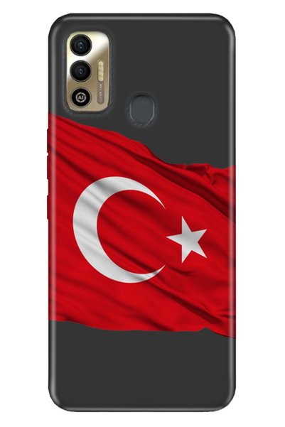 TECNO Spark 7t Case Tioserisi Illustrated Silicone Al Flag