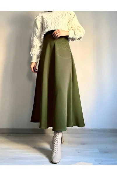 CNG MODA Puff scuba Flared skirt