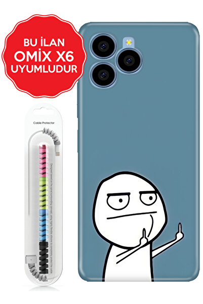 omix X3 X5 X6 X7 X300 X400 X500 X600 X700 Kılıf Temalı Telefon Kılıfı Trollcük