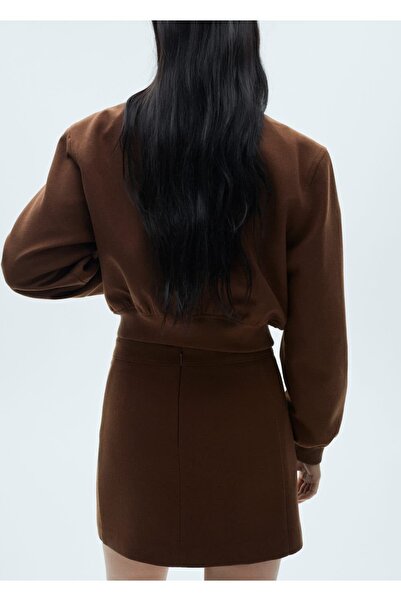 MANGO Woman Yün bomber ceket