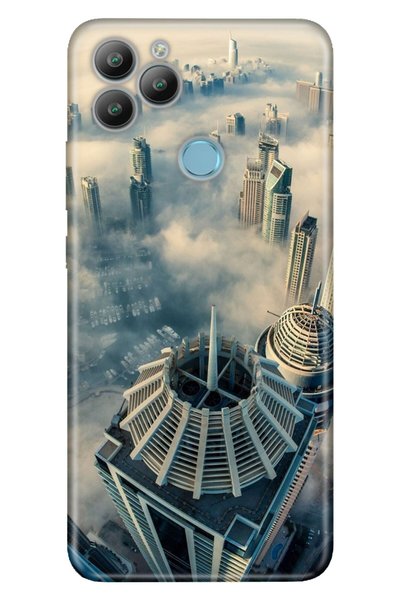General Mobile Gm 22 / Gm 22s Case 0.4mm Laser Cut Silicone Cover Dubai Lands...