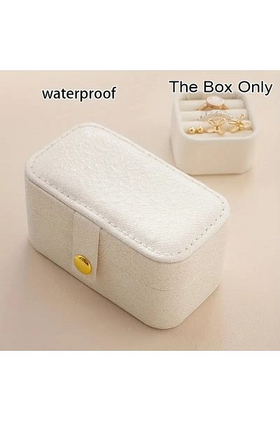 Areos Portable Jewelry Organizer for Rings, Necklaces, Earrings, Bracelets