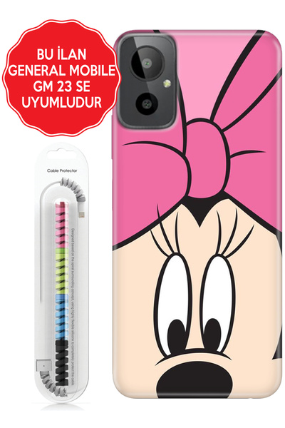General Mobile Gm 5 8 9 10 20 21 22 22s 23 24 Era 30 50 Pro Plus Kılıf Minnie...