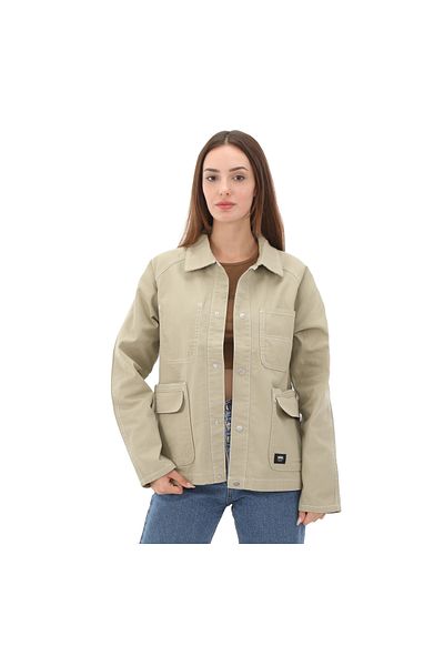 Vans 000Hjrd3Z1-R Vans Codey Women's Utility Coat - Cream