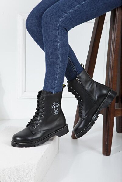 Trendpink Чорні жіночі черевики Gülenyüz