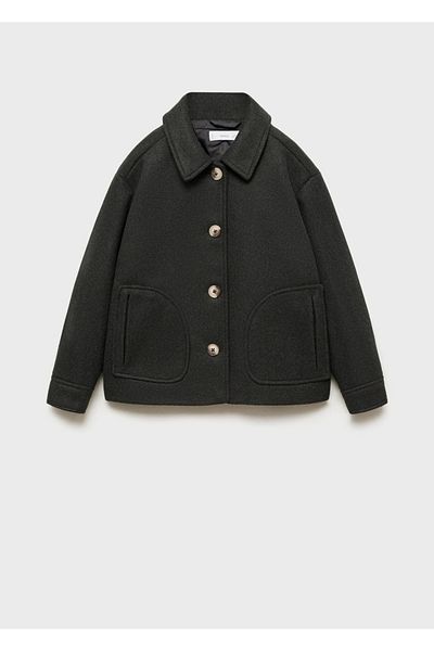 MANGO Kids Handgefertigter Mantel