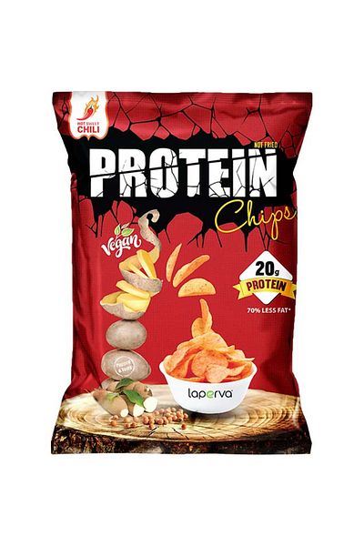 Laperva Protein Chips, Hot Sweet Chilli, 1 Piece,20 Gm Protein And High Fiber.