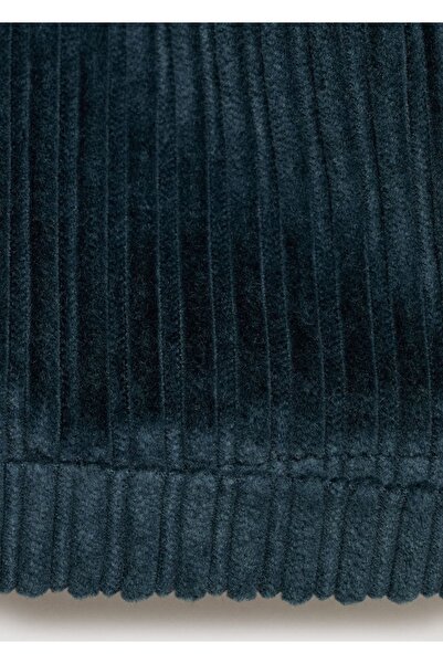 MANGO Kids Düğmeli Mikro Fitilli Kadife Şort