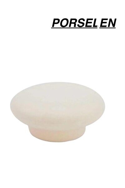 Porcellana Perla Krem-porselen Kulp Dolap Çekmece Mobilya Mutfak Çocuk Genç Odası Dolap Kulpu Kulbu Mantar - Stk0183