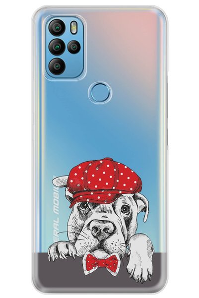 General Mobile Gm 21 Pro Compatible Case 0.4mm Laser Cut Silicone Cover Zaz Dog