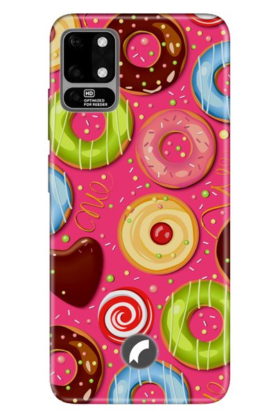 Reeder S19 Max Compatible Case Silicone Patterned Illustrated Cover Donut
