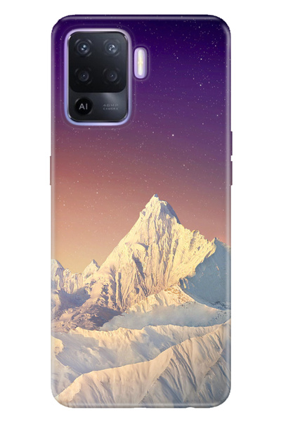 OPPO Reno 5 Lite Uyumlu Kılıf Silikon Desenli Tam Koruma Resimli Kapak Paramount