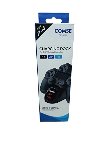comse Ps4 Kol Dualshock 4 Led Göstergeli Şarj Istasyonu Stand Tp4-889
