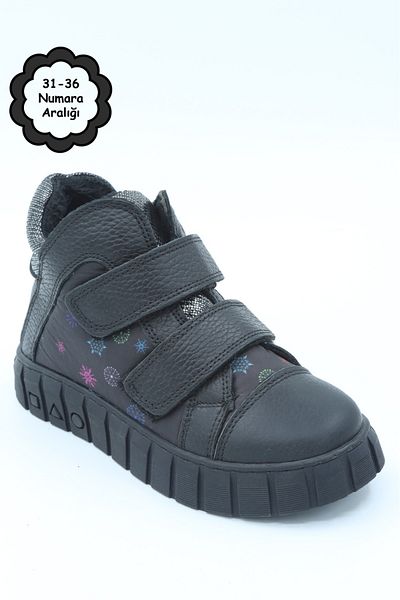 Moda Lime Unisex Παιδικά Αδιάβροχα Παιδικά Ορθοπεδικά Παιδικά Μποτάκια Χειμερινά Παπούτσια από πραγματικό δέρμα