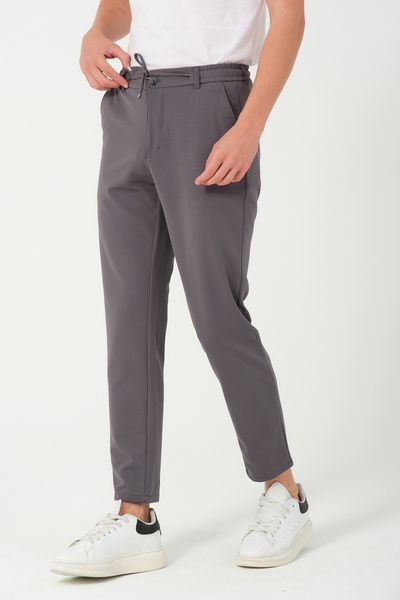 Bonesti Slim Fit Jogger Pants Dark Gray