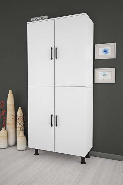 A-SOBE Seramik & Ahşap Çok Amaçlı Dolap 70 Cm