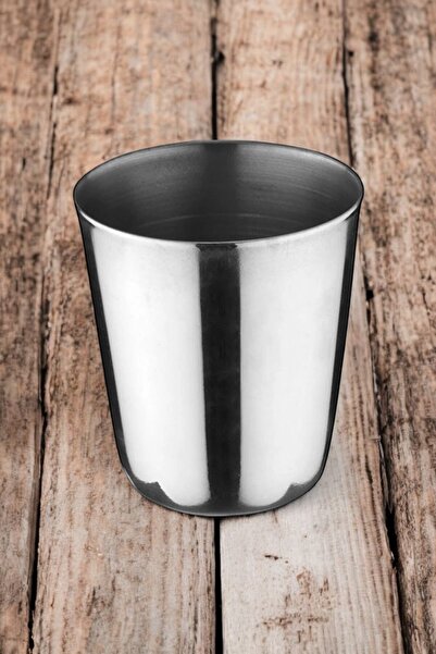 Genel Markalar Paslanmaz Çelik Konik Bardak | Kamp Bardağı 9 CM