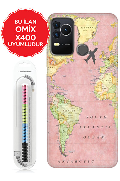 omix X3 X5 X6 X7 X300 X400 X500 X600 X700 Kılıf Vip Stok Kodu:Pembe Harita