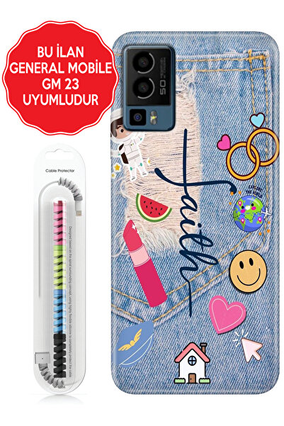 General Mobile Gm 5 8 9 10 20 21 22 22s 23 24 Era 30 50 Pro Plus Kılıf Jean
