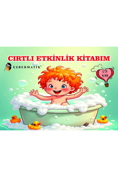 EZBERMATİK Otizm Eğitim Materyali Cırt Cırtlı Etkinlik Kitabım