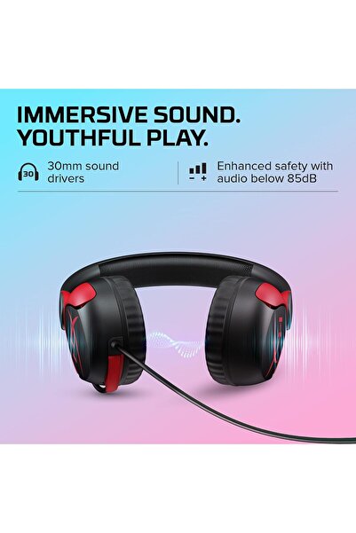 HyperX Cloud Mini Wireless Uyumlu Bluetooth Kulak Üstü Oyuncu Kulaklık Siyah