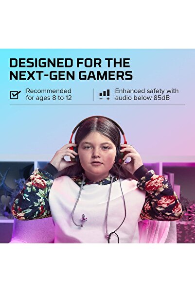 HyperX Cloud Mini Wireless Uyumlu Bluetooth Kulak Üstü Oyuncu Kulaklık Siyah