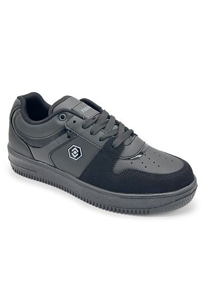 Lambırlent Pantofi de damă cu talpă ortopedică neagră Pantofi sport ușori de zi cu zi