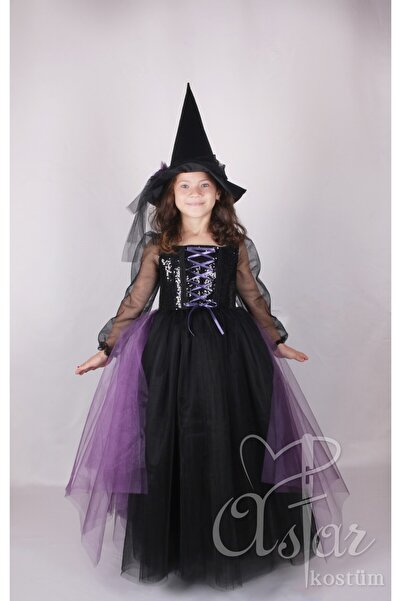 Astar Kostüm Cadı Kostüm Cadılar Bayramı Tiyatro Kostümü
