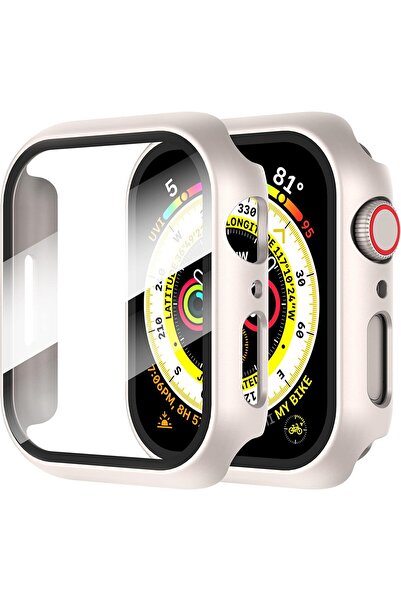 habilis Apple Watch Ultra 3/Ultra 2/Ultra Uyumlu 49 mm Kasa Koruyuculu Camlı ...