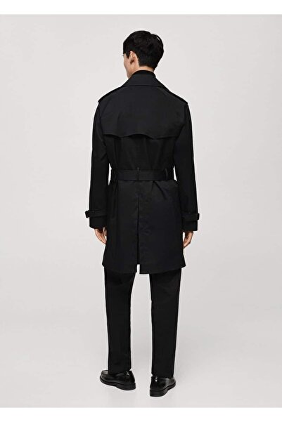 MANGO Man Kemerli Su Itici Trençkot