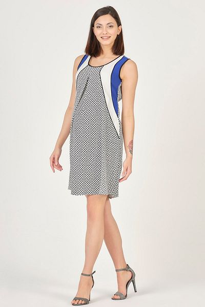 BUSA Rochie de zi cu zi pentru gravidă Saks cu model cu bretele